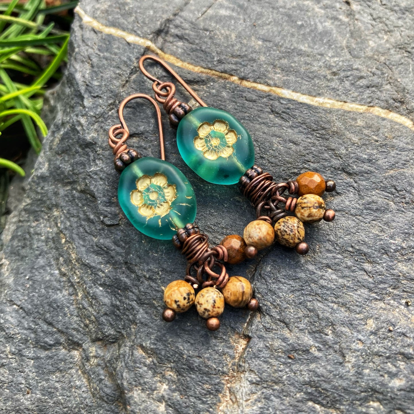 Floral Cluster Earrings