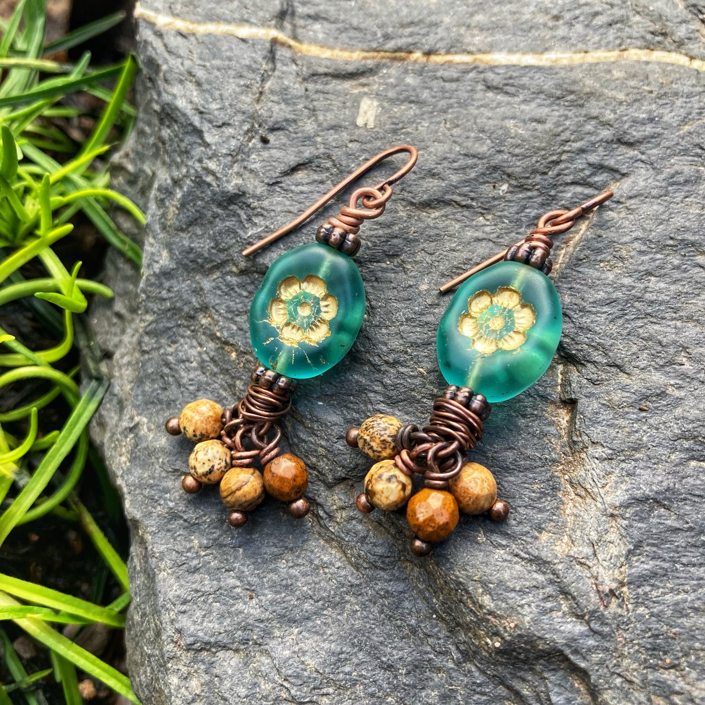 Floral Cluster Earrings