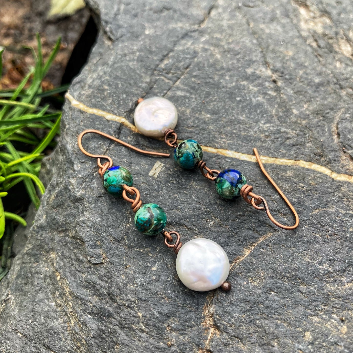 Pearly Orb Earrings