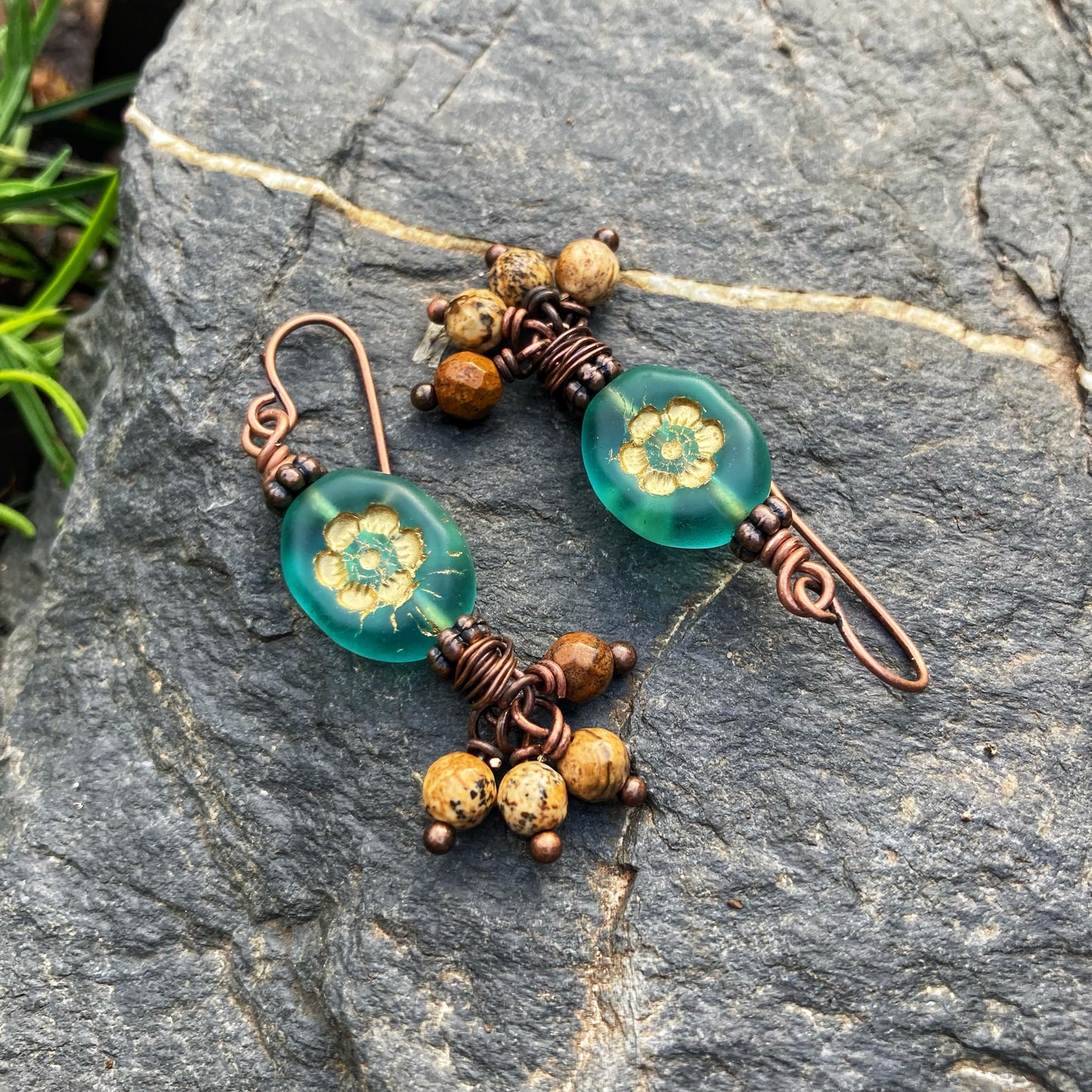 Floral Cluster Earrings