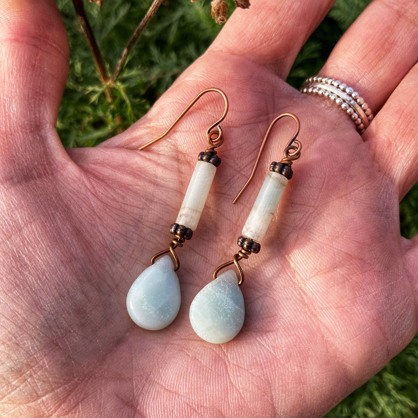 Icy Ocean Earrings