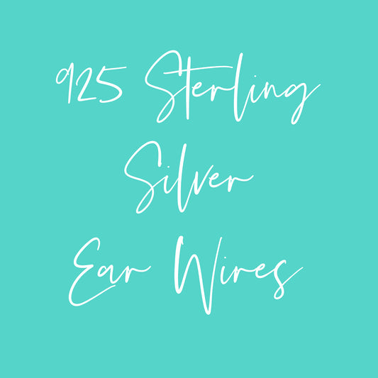 925 Sterling Silver Ear Wires