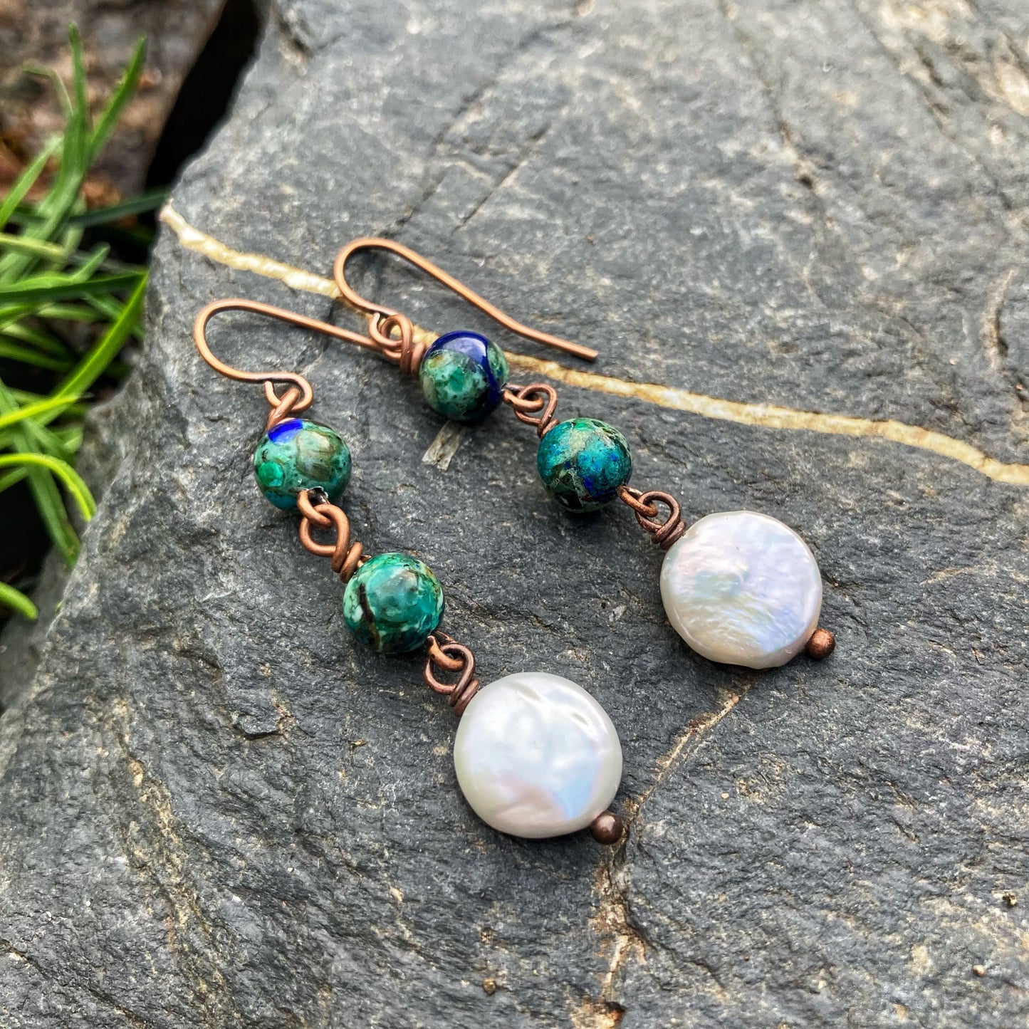 Pearly Orb Earrings