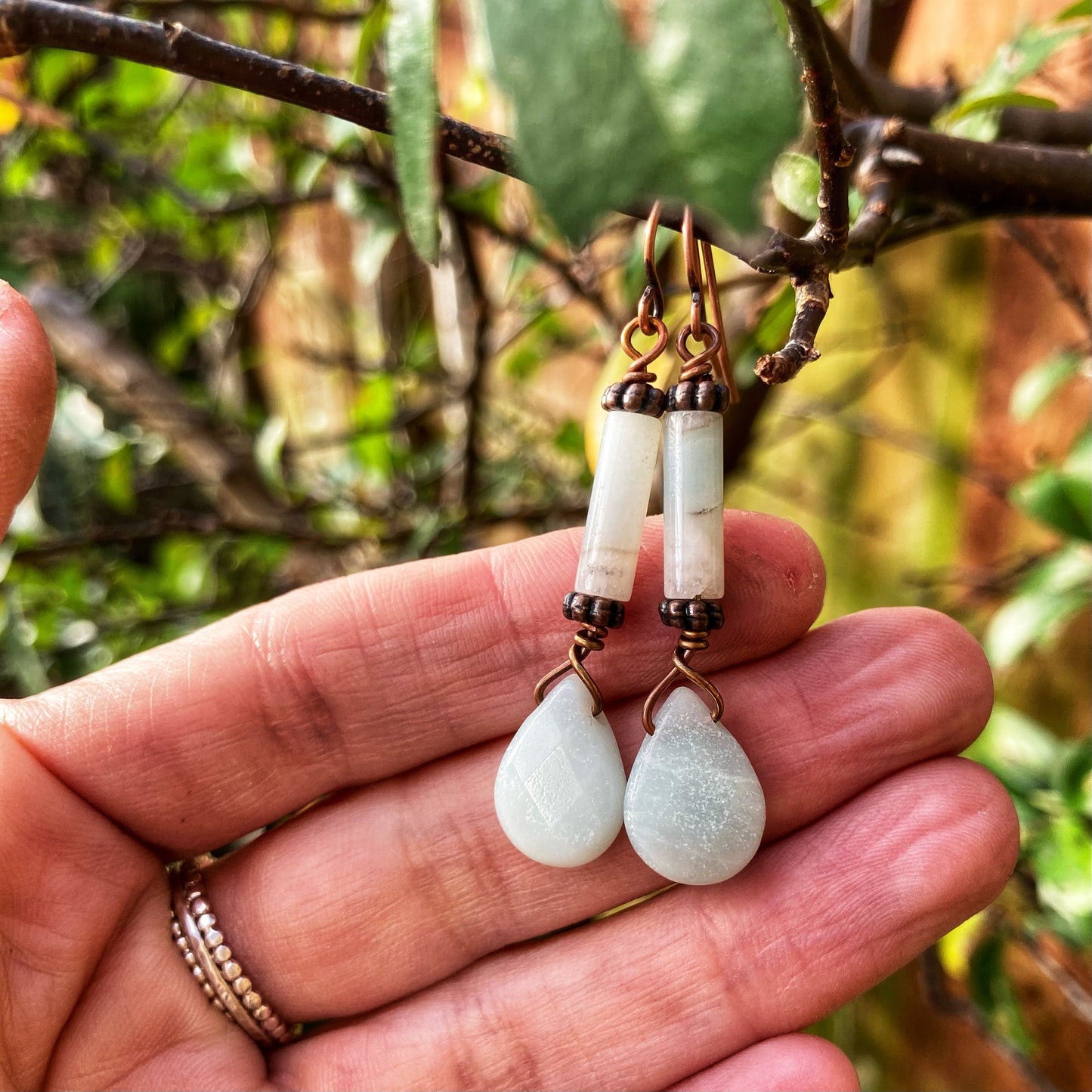 Icy Ocean Earrings