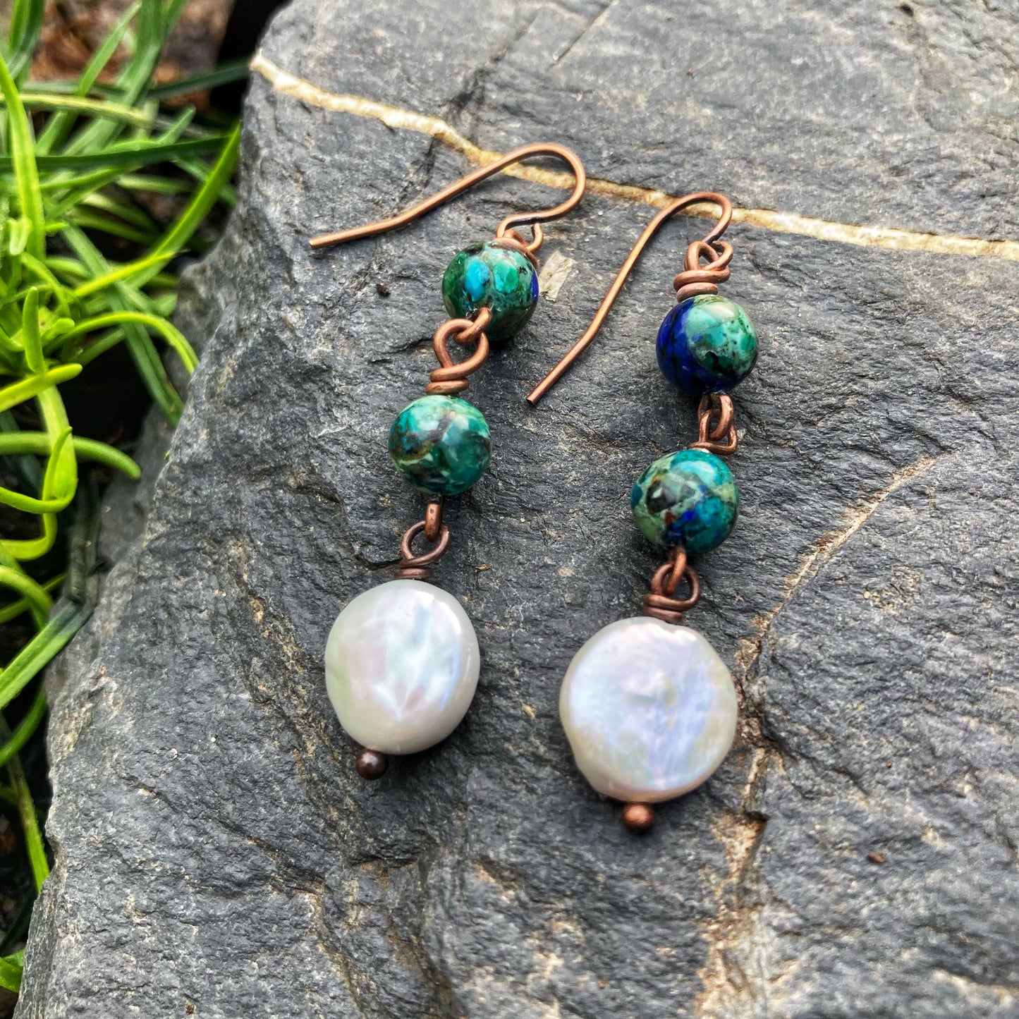 Pearly Orb Earrings