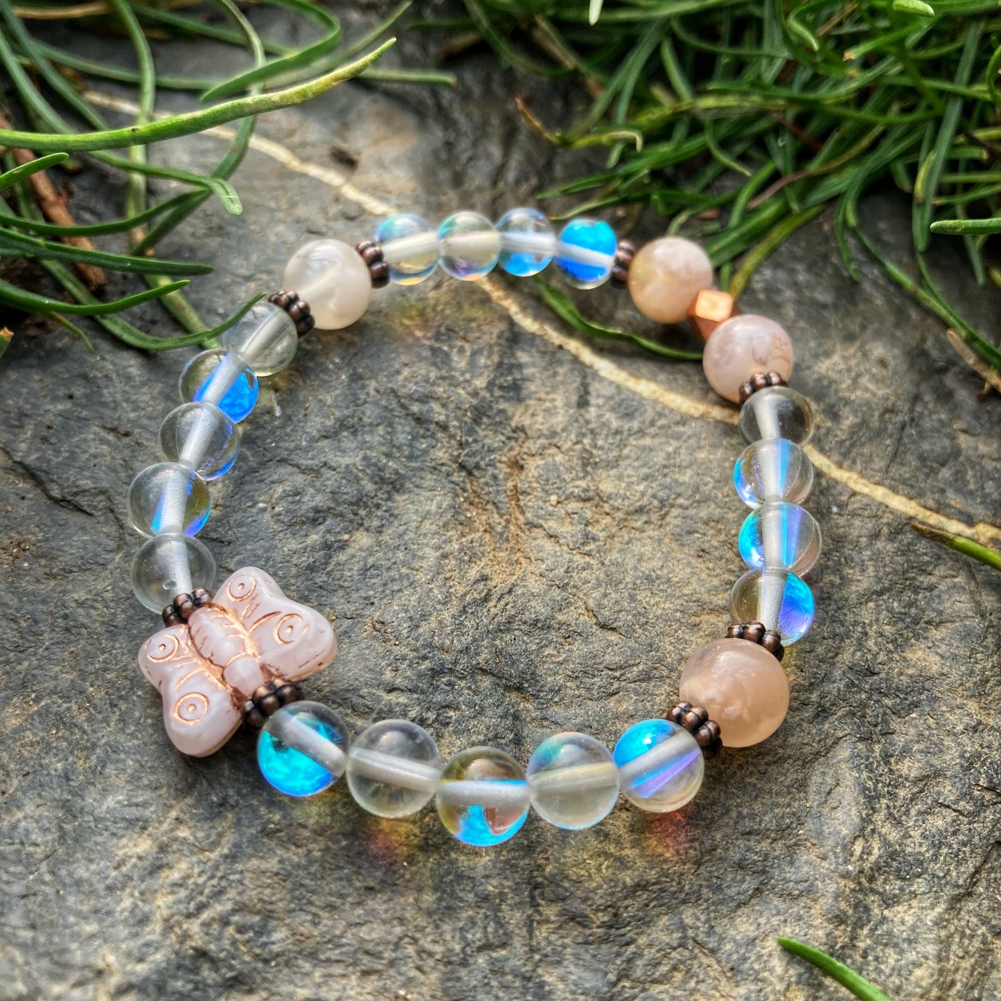 Moonbeams and Butterflies Bracelet