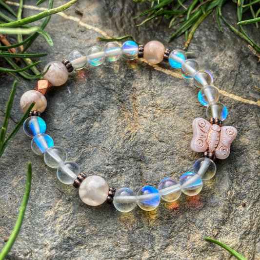 Moonbeams and Butterflies Bracelet