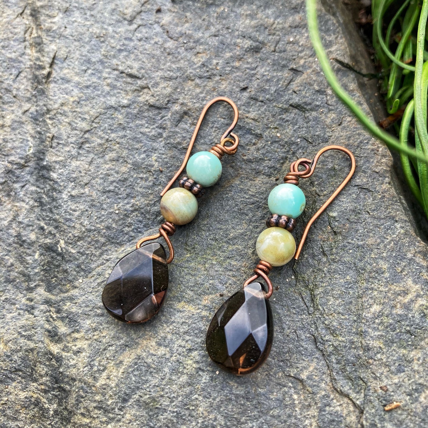 Smoky Quartz Earrings