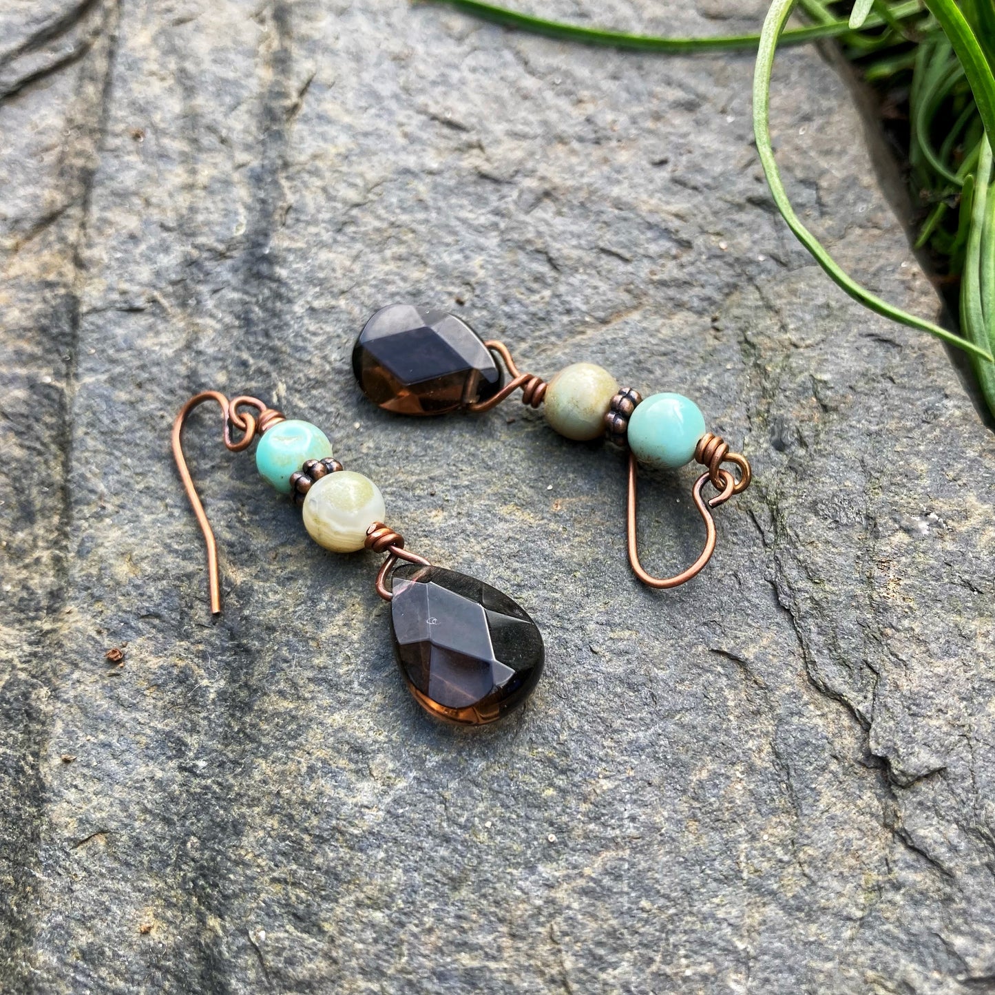 Smoky Quartz Earrings