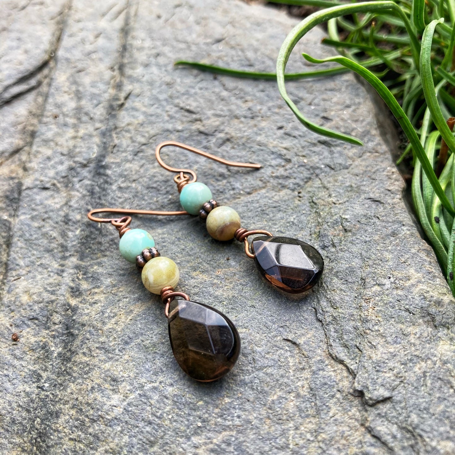 Smoky Quartz Earrings